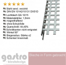 Winkelprofil aus Stahl verzinkt Lochblech QG10-15 |1,5mm Stark